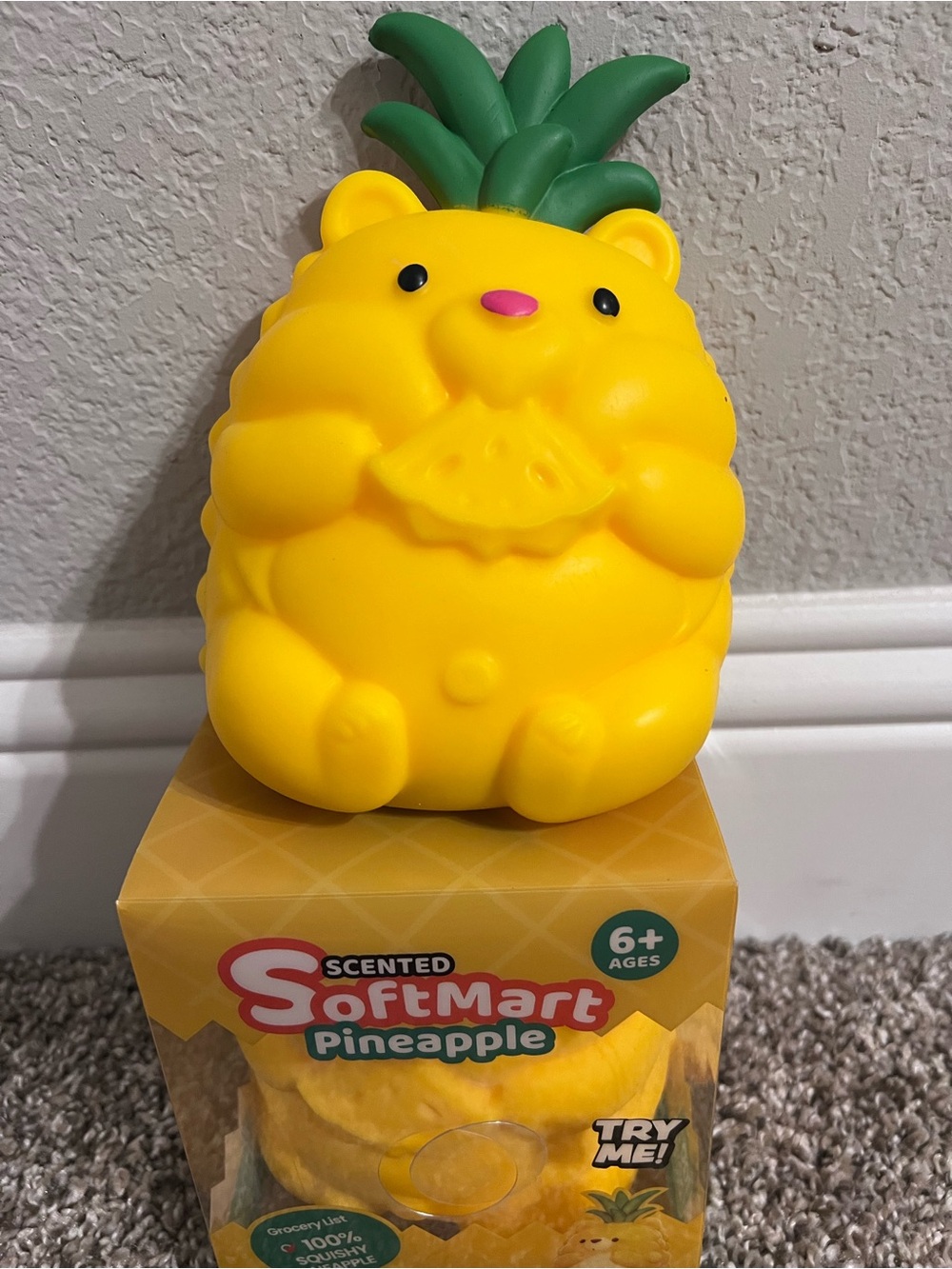 Unique Rare Pineapple Bear Squishy Toy - Yellow🍍🧸🍍🧸
